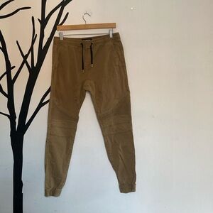 Carbon Freedom Flex tan joggers, M